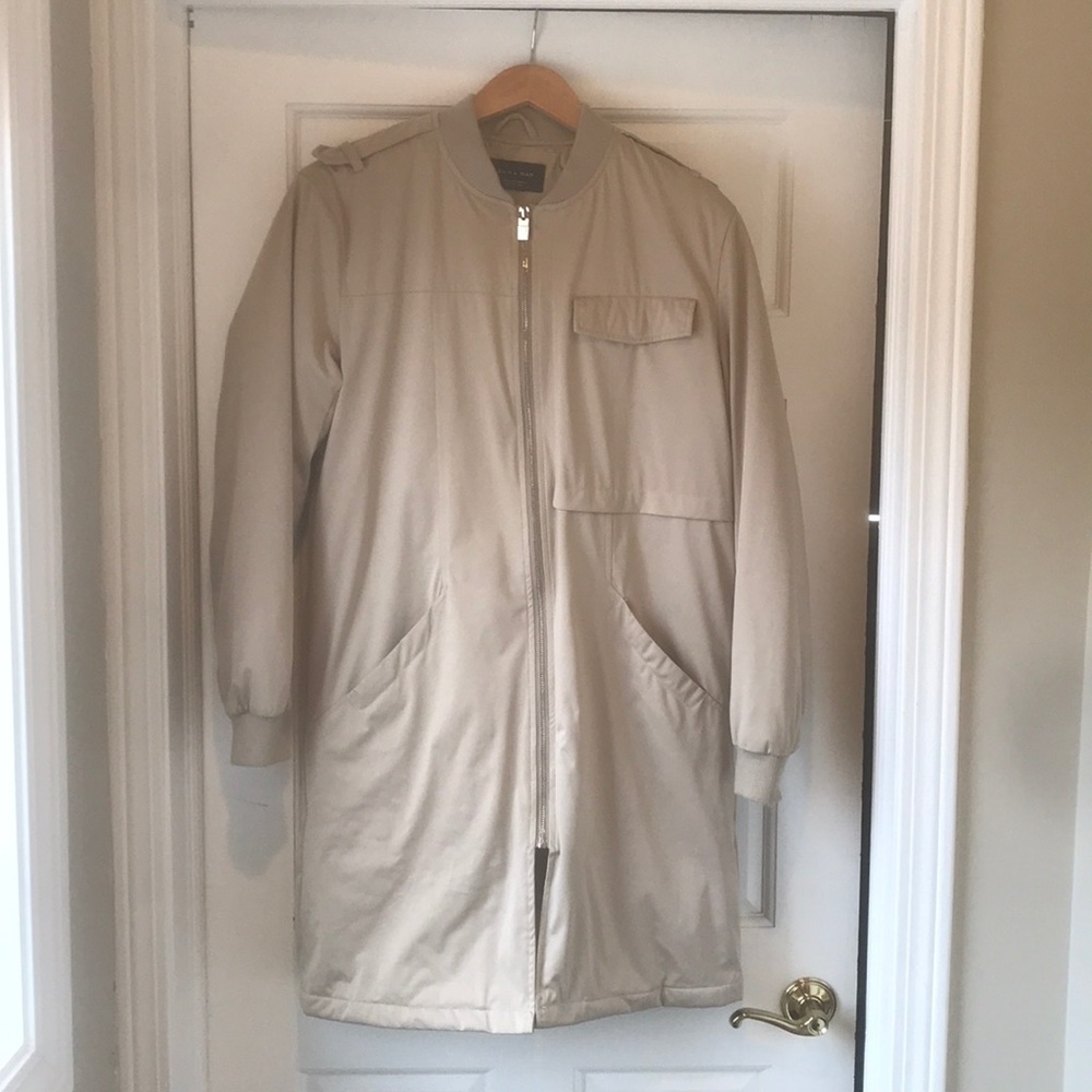 Zara Long Jacket Large